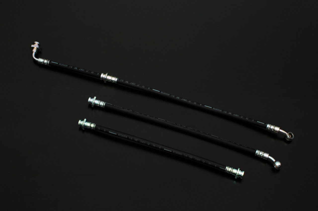 メーカー直送 モーターファーム JA12，22 専用 50ｍｍロングブレーキホース　SET ※代引不可・返品不可