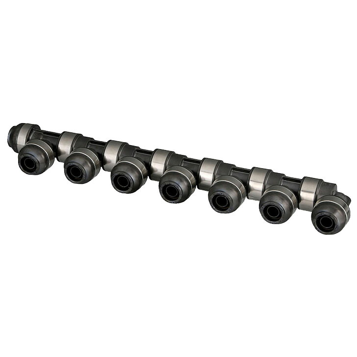 オンダ製作所　WH1-AE08　回転ヘッダー　IN側13A（PEX・PB）×1口　OUT側13A（PEX・PB）×7口　ダブルロックジョイント