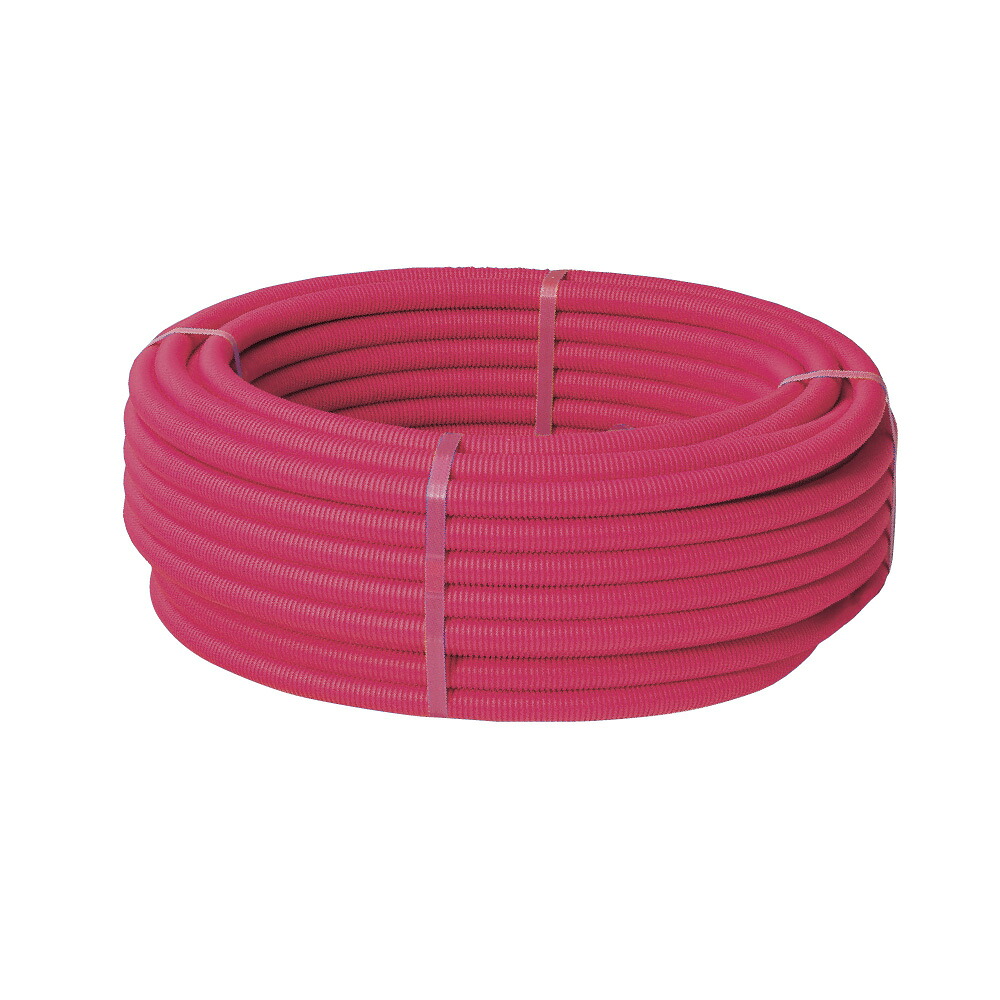オンダ製作所　PEX16C-WP30-30　サヤカポリW　16A　サヤ管30　ピンク　30ｍ巻
