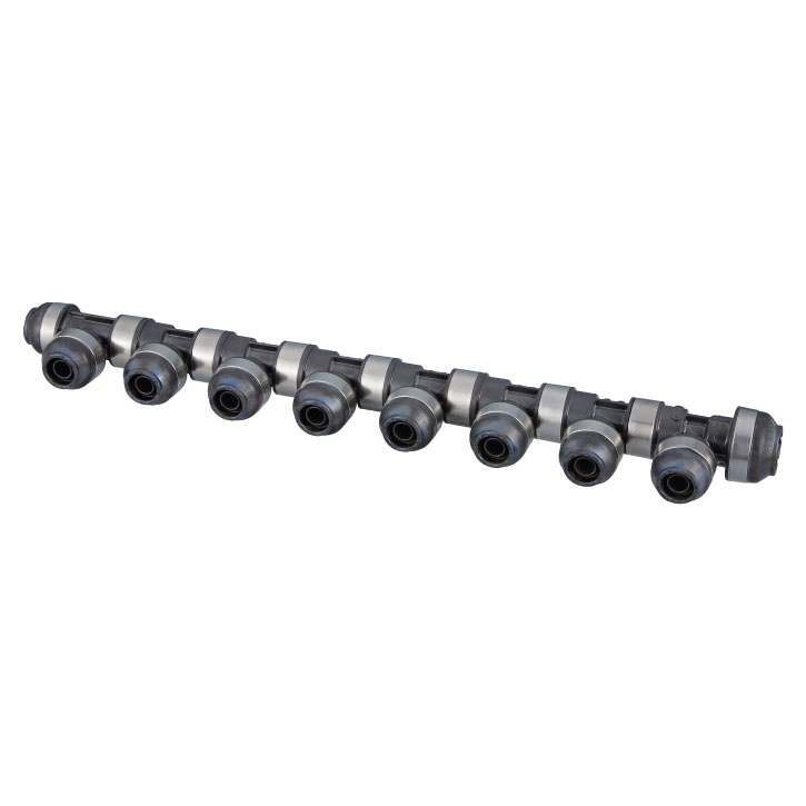 オンダ製作所 WH1A-BA10 樹脂ヘッダー IN側16A(PEX)×1口 OUT側13A(PEX・PB)×9口 ダブルロックジョイント|オンダ製作所 店