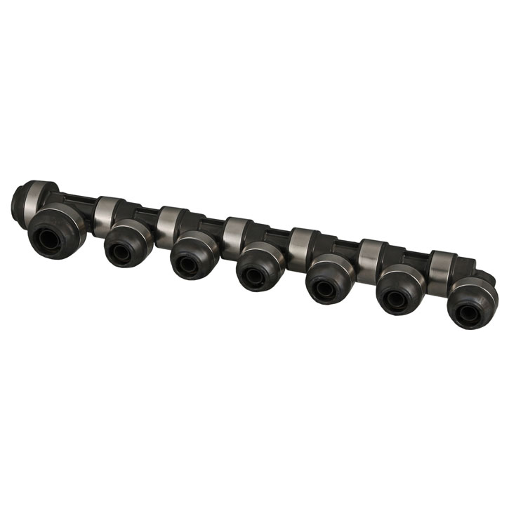 オンダ製作所　WH1A-NE08　回転ヘッダー　IN側16A（PEX）&times;1口　OUT側16A（PEX）&times;1口、13A（PEX）&times;6口　ダブルロックジョイント｜オンダ製作所　店