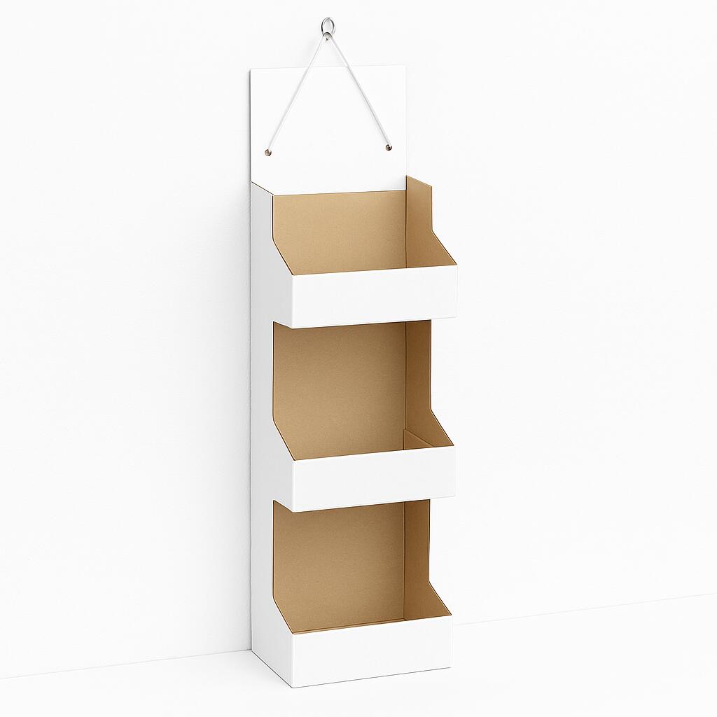 ダン店舗什器 楽天市場】紙製什器 店舗什器 ペーパー エコ素材 組み立て式 販促 吊り