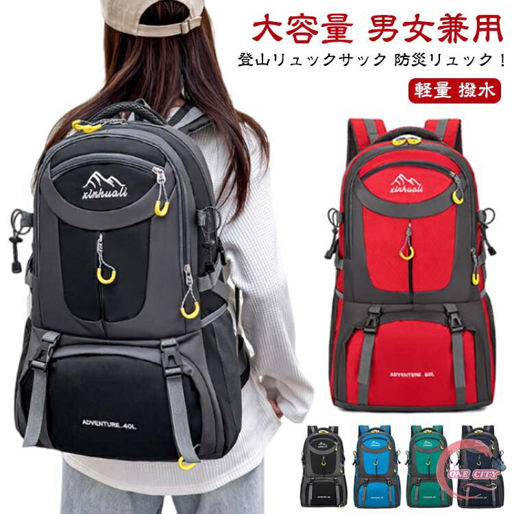 45L×α 多機能バイカラーデザイン 2way登山リュック バックパック 楽天市場】[送料無料]レインカバー内蔵 バックパック45L