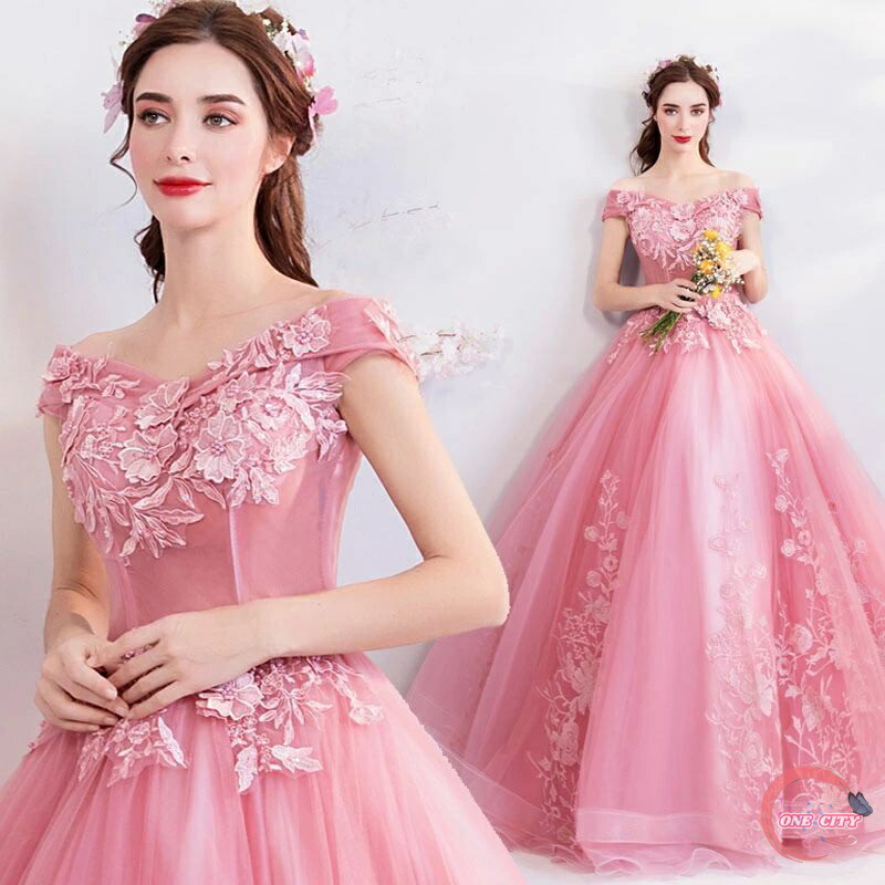 【限定500円OFF】パーティードレス 演奏会用 ロングドレス プロム ドレス カラードレス 二次会 花嫁 結婚式 コンサートステージ衣装 カラードレス