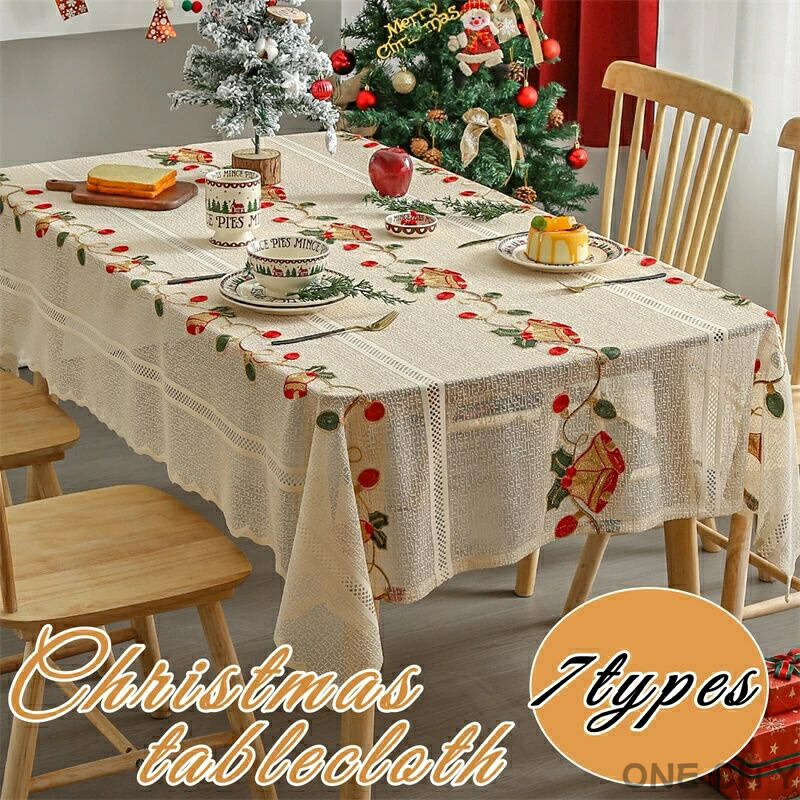 楽天市場】クリスマス テーブルクロス テーブルカバー レース 長方形