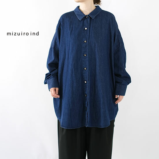 楽天市場】ミズイロインド mizuiro ind ジップ ハイネックカラー プル