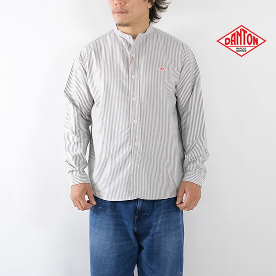 DANTON ダントン ショールカラー シャンブレー カバーオール 42 M L DANTON ダントン ショールカラー シャンブレー カバーオール 42 M L
