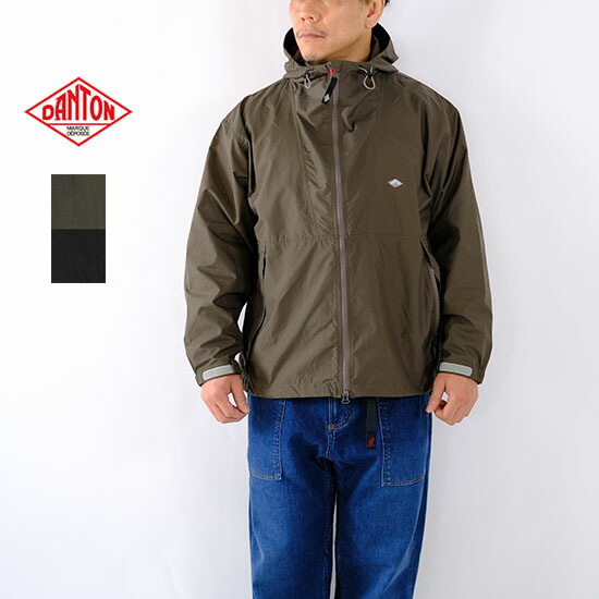ダントン DANTON メンズ スタナ―ナイロン ボンネット上衣 DT-A0675 SNY 御山パーカー＊貨物輸送無料＊《即日送りとどける》2026’春夏