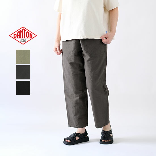 ダントン　36サイズ　コットンリネンパンツ DANTON ダントン コットンリネンウエザー イージーパンツ｜BORN