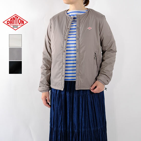 DANTON インサレーションジャケット【M】 インサレーション ジャケット INSULATION JACKET ブラック ベージュ