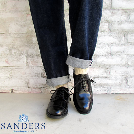 楽天市場 Sanders サンダース レディース Military Derby Shoe ポリッシュドレザーミリタリーダービーシューズ 10 送料無料 即日発送 Ydkg Ms Smtb Ms あす楽対応 Oneday Online Shop