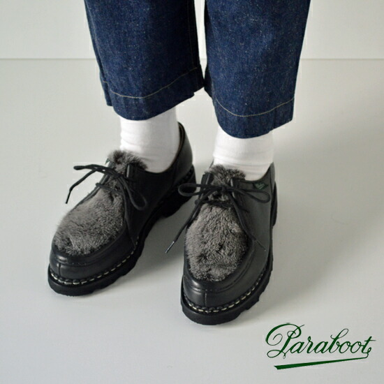 売り切れ必至 Paraboot パラブーツ レディース Michael Vison ミンクファー チロリアン レザーシューズ 送料無料 即日発送 Ydkg Ms Smtb Ms あす楽対応 Sale 公式通販 New Celebrusstrategies Com