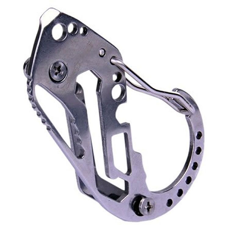 楽天市場 マルチツール カラビナ キーホルダー 多機能 鍵収納 メール便対応 One Daze