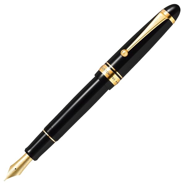 PILOT 筆 マンネンヒツ カスタム743 B SM 黒いこと FKK3000RBSM 万年筆-日用品雑貨・文房具・手芸