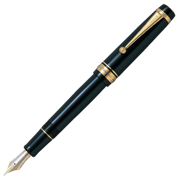 PILOT 筆 マンネンヒツ カスタム 845B M 黒いこと FKV5MRBM