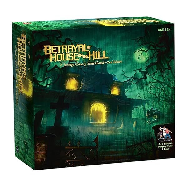Betrayal at House on the Hill 丘の上の裏切者の館 ゲーム盤力くらべ