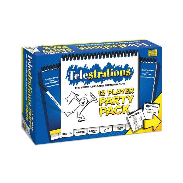 テレストレーション (Telestrations) 12 Player - Party Pack [直輸入品] ゲーム盤取り組み