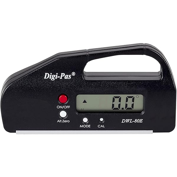 Digi-Pas デジタル座標軸器 気泡管水準器器 角度計 傾斜角度計 衣嚢印字機 DWL80E