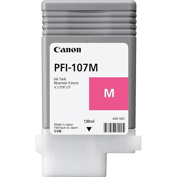 キヤノン PFI-107M インキ貯蔵タンク マゼンタ