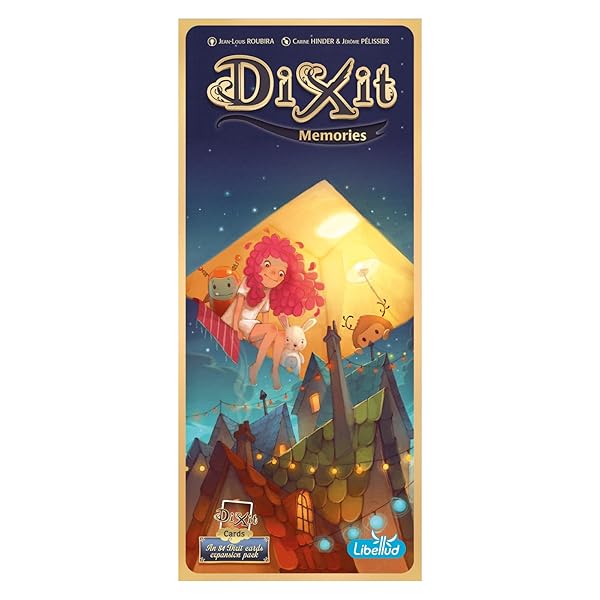 Dixit Memories ボードゲーム 拡張 - 84枚のオリジナルアートカードで幻想的な世界を探検しよう!