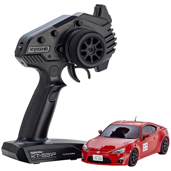 京商 MA-020 r/s TOYOTA 86 MF GHOST 電動ラジオ受信機抑えつける 32650MF