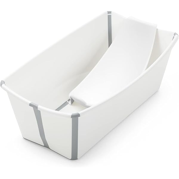 Stokke ストッケ もの言う花2階建てバス 【本体+ニューボーン 仕掛ける】 フレキシバス 水浴び 折り畳み 折り