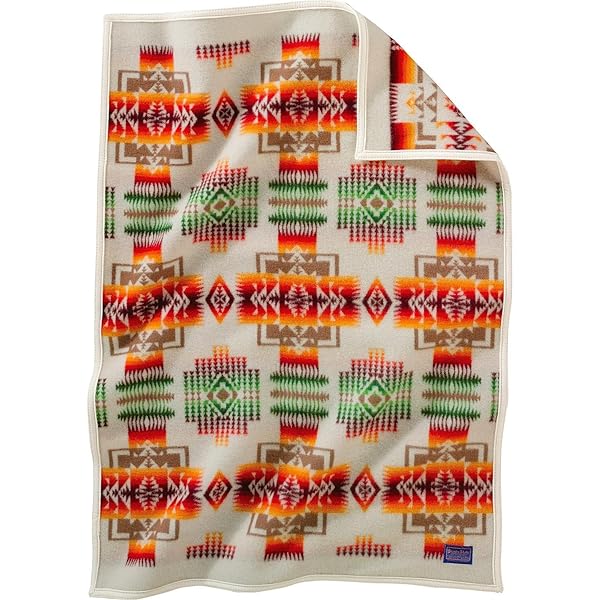 PENDLETON（ペンドルトン） Chief Joseph Crib Blanket Ivory(51106) ZD632