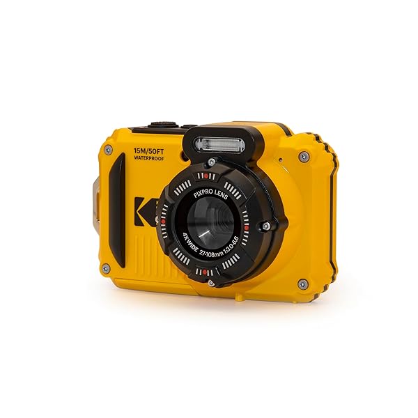 PIXPRO KODAK(コダック) コンパクトデジタルカメラ 雨合羽 防塵 耐衝撃 CALS流行り物 1600万絵素 光学4