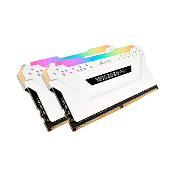 Corsair DDR4-3200MHz 事務机いの一番パソコン用 記憶装置 VENGANCE RGBつづき物 32GB [16GB×2枚] 白いことCMW32GX4M2E3200