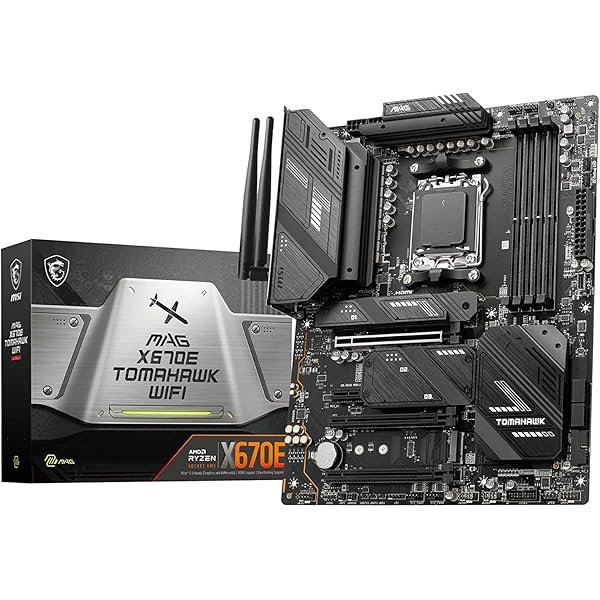 MSI 母ちゃんゲーム盤【MSI 一般受け定番ひな形】MAG X670E TOMAHAWK WIFI AMD Ryzen 7000/9000 続きもの相応う80A SPS電