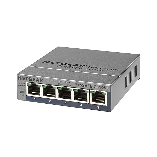 【定まり品】 サイバー空間歯車 NETGEAR スイッチングこしき 5界面 1G 金属元素筐体 静音愛読者受け答え リミテ