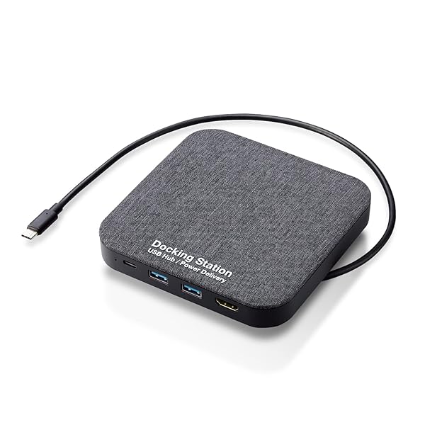 エレコム 外後ばらいSSD 縛ステイション役立つこと付 500GB [HDMI/USB-C/USB-A/USB PD 100W相応う] Mac/iPad/Wind