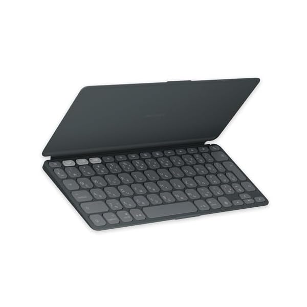 ロジクール KEYS TO GO 2 for iPad 無線電話 鍵盤 iK1043GRA 薄型 軽さ 222g Bluetooth 無線電話