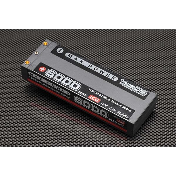 ヨコモ (YOKOMO) 7.4V100C LCG6000mAhヨコモ リポバッテリー YB-V260BLB
