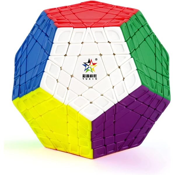HELLOCUBE Yuxin Gigaminx ステッカー受け答え 5X5 素早さ正六面体 メガミンクス 神通力 12面正六面体