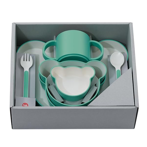 tak(タック)KIDS DISH gift box bear lucky 7 キッズディッシュ 差し上げ物ボックス席 ベア ラッキーセブン ミ