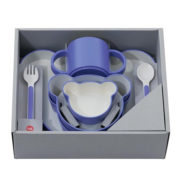 tak(タック)KIDS DISH gift box bear lucky 7 キッズディッシュ 差し上げ物ボックス席 ベア ラッキーセブン バ