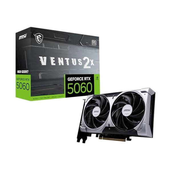 MSI GeForce RTX 5060 8G VENTUS 2X OC グラフィクスゲーム盤 VD9187
