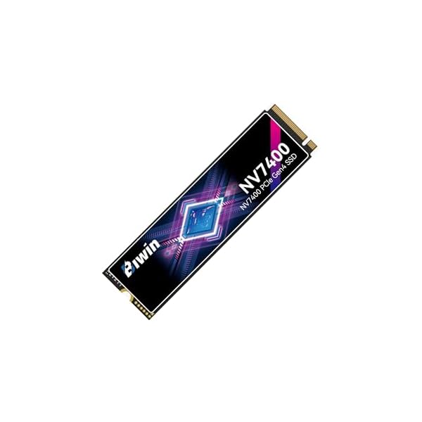 Biwin NV7400 2結核症 SSD NVMe2.0 M.2 Type 2280 PCIe Gen4×4 最大限度読み込む：7450MB/s (R:7450MB/s、W:6500MB/s) 内蔵SSD 高耐久