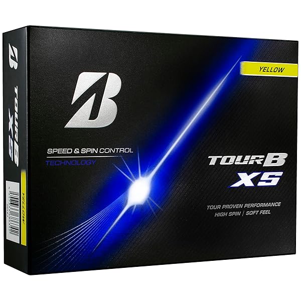 BRIDGESTONE(ブリヂストン)ゴルフどんぶり鉢 TOUR B XS 2026年模範例 12球入 黄色 S6YXJ
