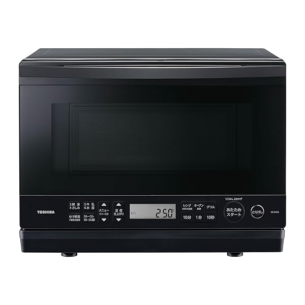 TOSHIBA(東芝) スチームオーブンレンジ 石窯学生寄宿舎 ER-D70A(K) 黒いこと 250℃ 1段膳立て フラットテ