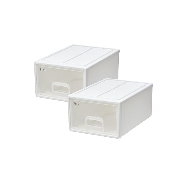 【通販限定2個セット】天馬 収納ボックス フィッツケース 小物収納 幅33&times;奥行47&times;高さ21.5cm 収｜OnederfulShop