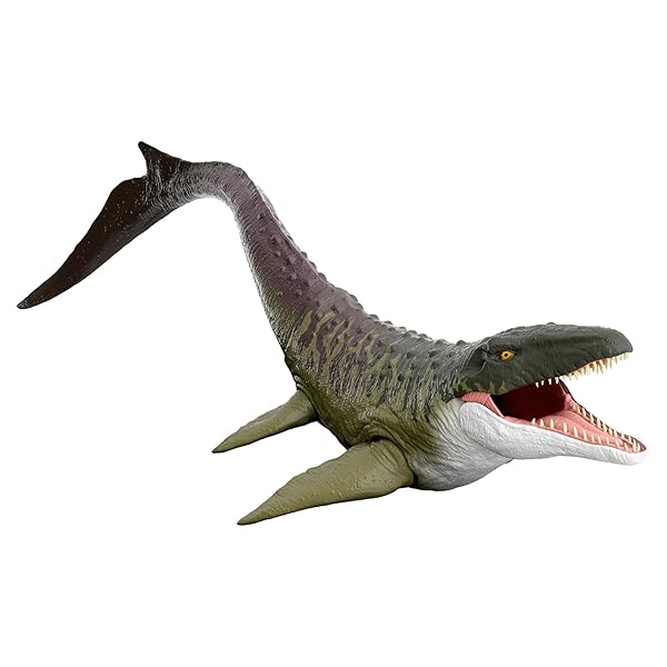マテル ジュラシックワールド(JURASSIC WORLD) 百貨店ビッグ！モササウルス ちびっ子向けフィギュ