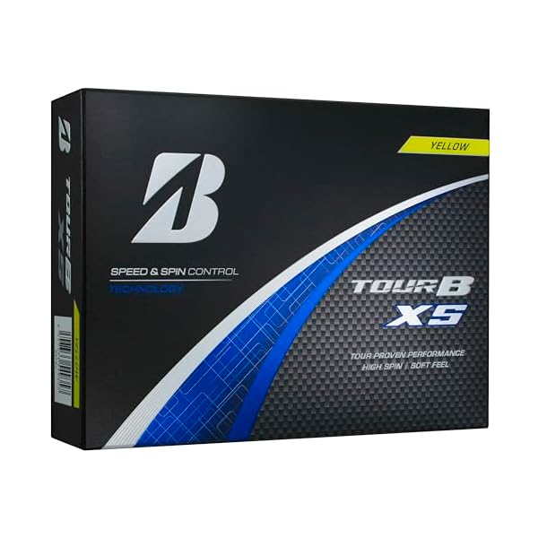 ゴルフどんぶり鉢 TOUR B XS 2024年ひな形 12球入 黄色 S4YXJ
