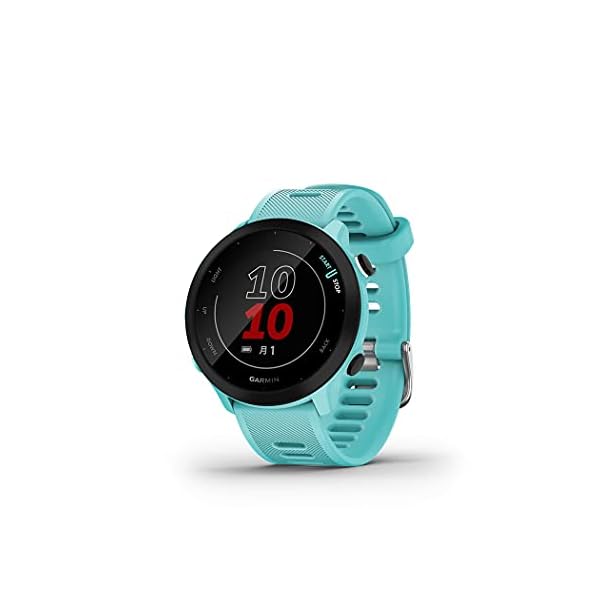ForeAthlete 55 Aqua 心臓の鼓動 歩数 雨合羽 軽さ【日本定め事品】 小