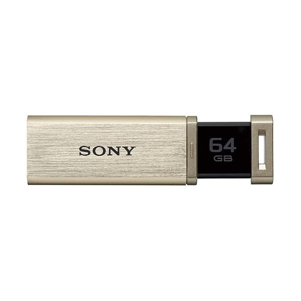 ソニー USB記憶装置 USB3.1 64GB ゴールド 弾丸道路手合い USM64GQXN [国内置き目品]
