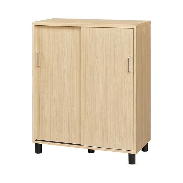 サボ箱 シューズボックス席 部屋の入り口納める 木製 開閉に空間的関係を取らない引き戸手合い 幅80糎大きさ 約1