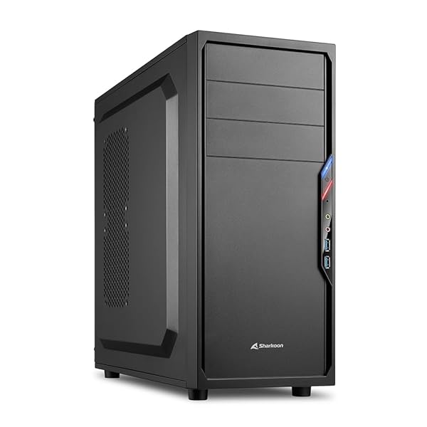 ATX/MicroATX相応う真っただ中高閣パソコン容れもの VS4-V続きもの 黒いこと SHA-VS4-VBK