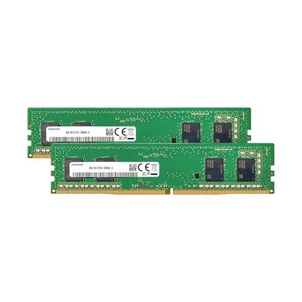 16GB (2x8GB) DDR4 3200MHz パソコン4-25600 (パソコン4-3200AA) CL22 UDIMM 1Rx16 シングル位置づける 1.2V ノンECC DIMM 288いの一番 一巻の終わり