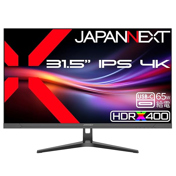 31.5in IPSダイアログボックス積み上げる 4K(3840x2160)解像力 液晶管する JN-IPSB315U-C6 HDMI DP USB-C(最大限度65W給電) sRGB